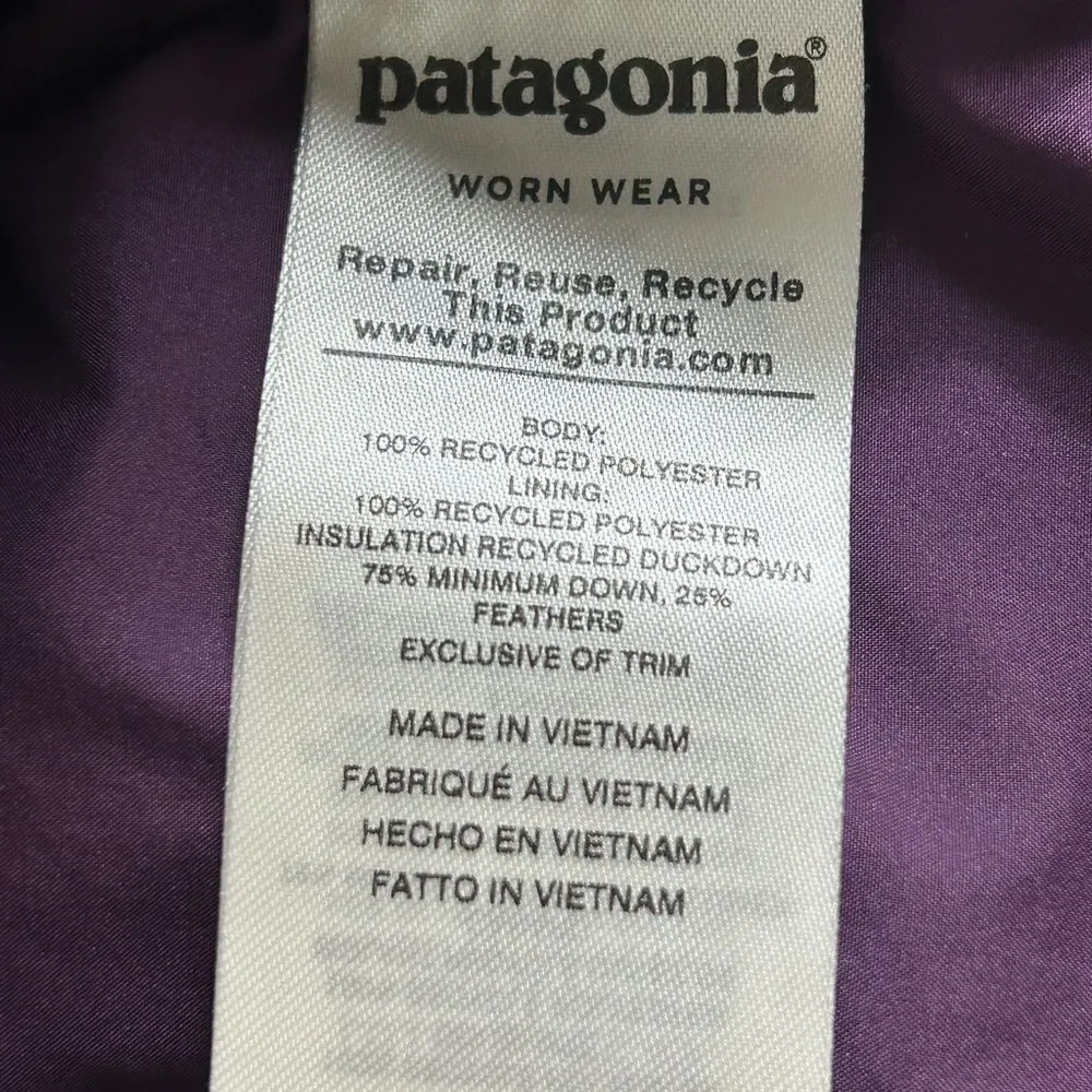 Patagonia Down With It Puffer Coat